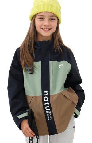 Kids' Adventure-Ready 3-in-1 Detachable Jacket: Weather-Resistant Outer Layer with Soft Inner Fleece