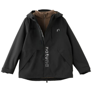 Kids' Adventure-Ready 3-in-1 Detachable Jacket: Weather-Resistant Outer Layer with Soft Inner Fleece