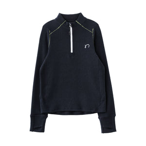 Hygro Cycling Jacket No. 1" Children's Autumn/Winter Thickened Half-Zip Outerwear in Lyocell and Wool