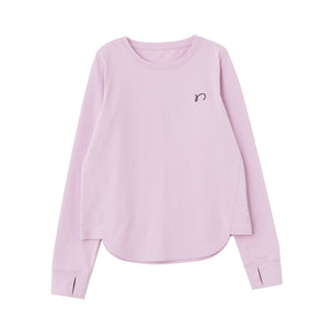 (Now $3 gift coupon at cart!) "Little Sponge" Curved Hem Long Sleeve Sports Top, UV Protection and Quick-Dry  for Kids