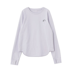 (Now $3 gift coupon at cart!) "Little Sponge" Curved Hem Long Sleeve Sports Top, UV Protection and Quick-Dry  for Kids